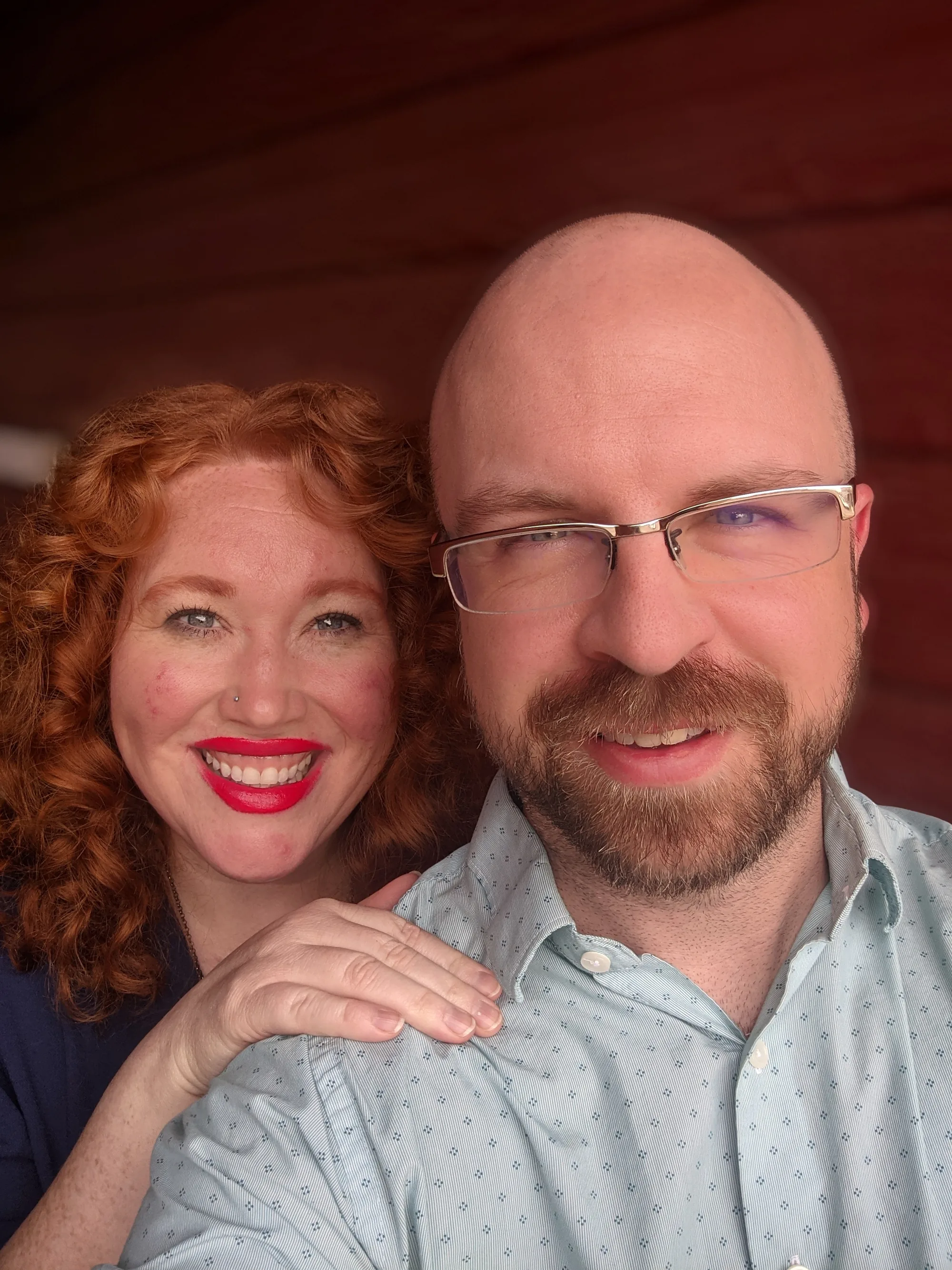 Dawnmarie and Jeff Neet smiling together